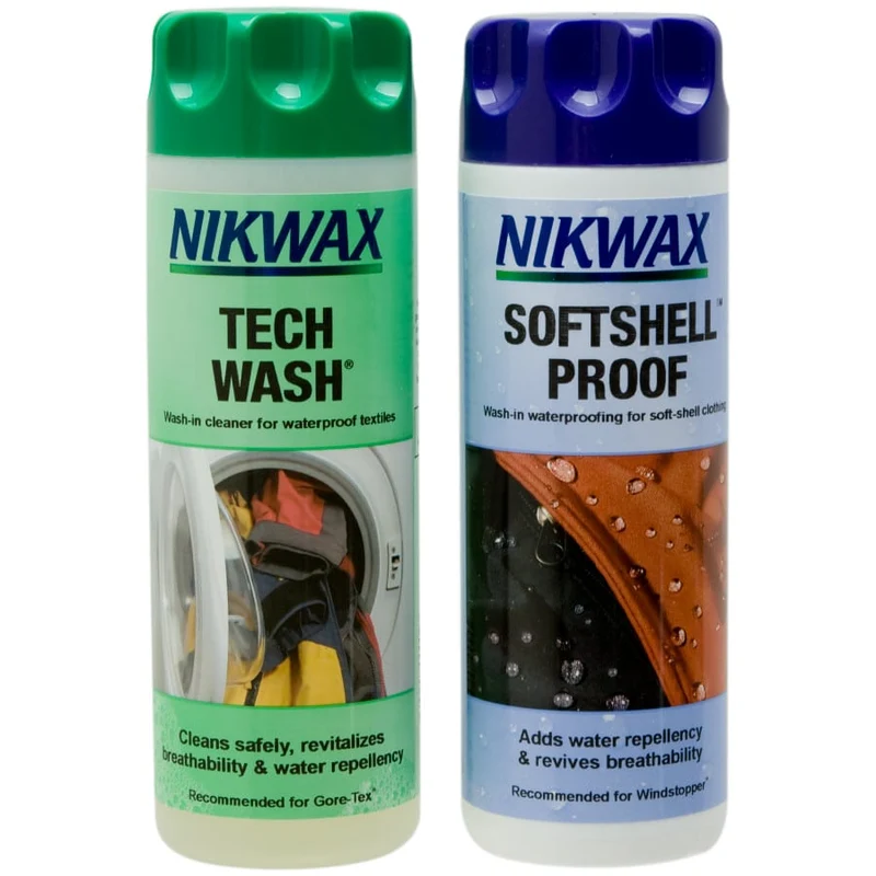 Nikwax Set Techwash/Softshell Proof