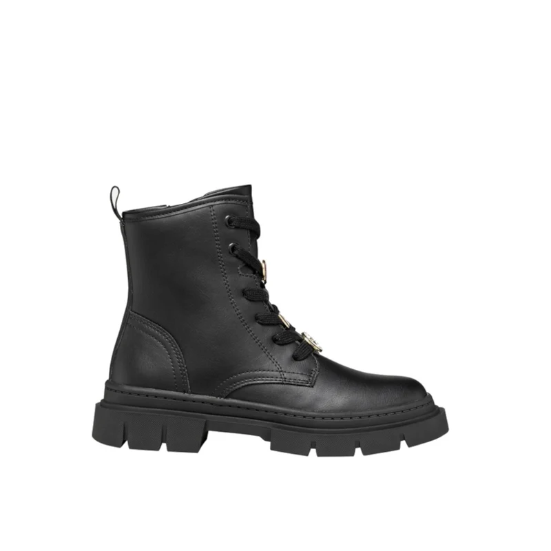 Geox Kinder Veterschoenen J660KH Zwart