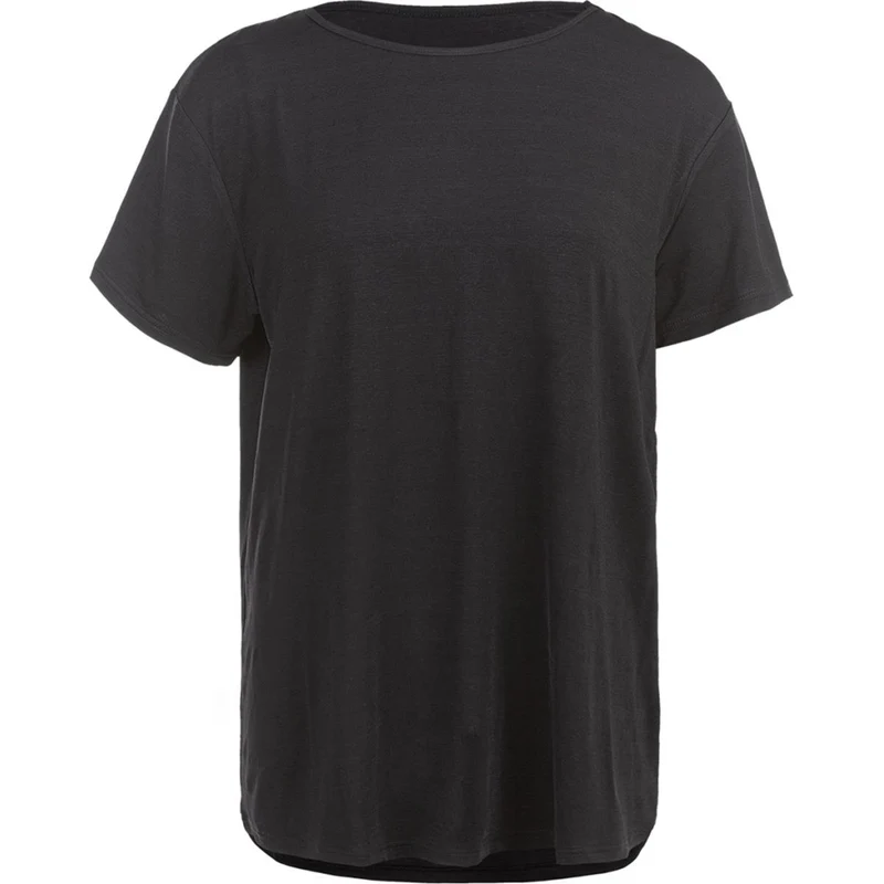 Athlecia Lizzy W Slub S/S Tee black melange