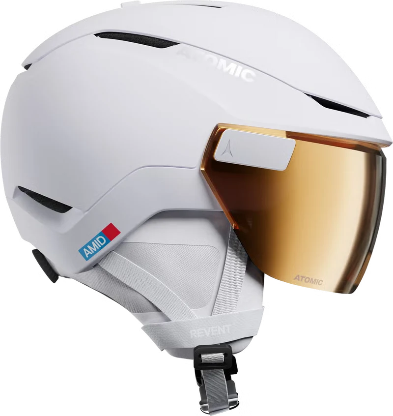 Atomic Revent GT Amid Visor HD Photo White