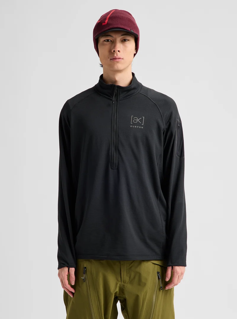 Men's Burton [ak]® Helium Grid Half-Zip Fleece