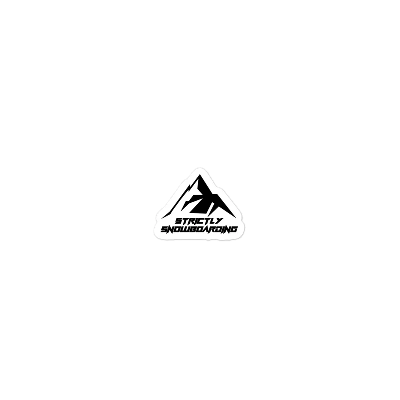 Strictly Snowboarding Sticker