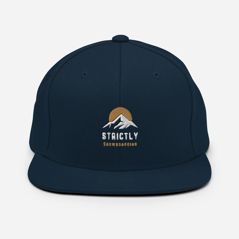 Unisex Black/Navy Snapback Hat