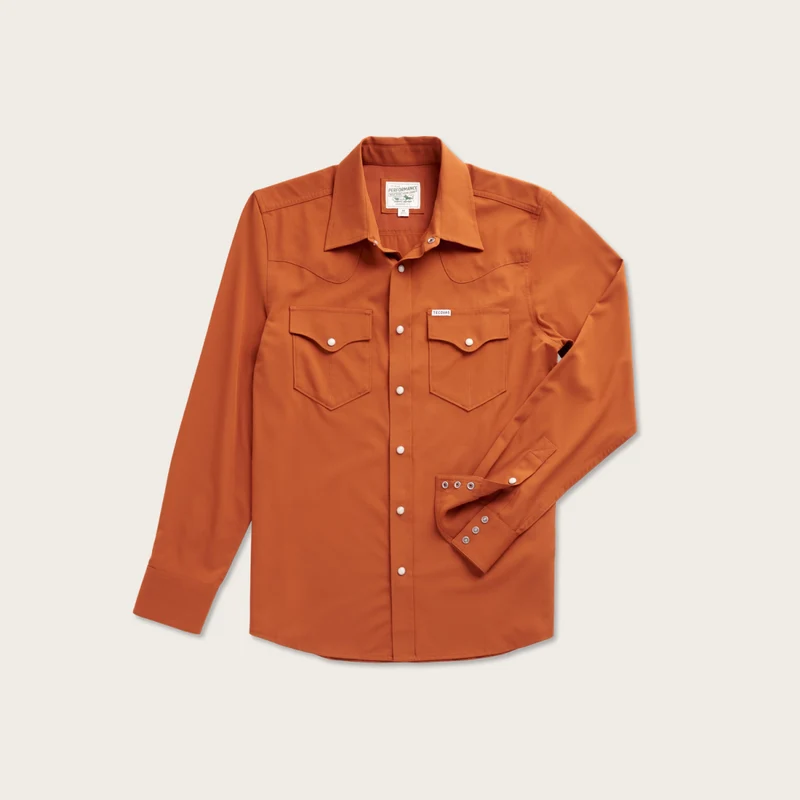 Men's Performance Western Pearl Snap