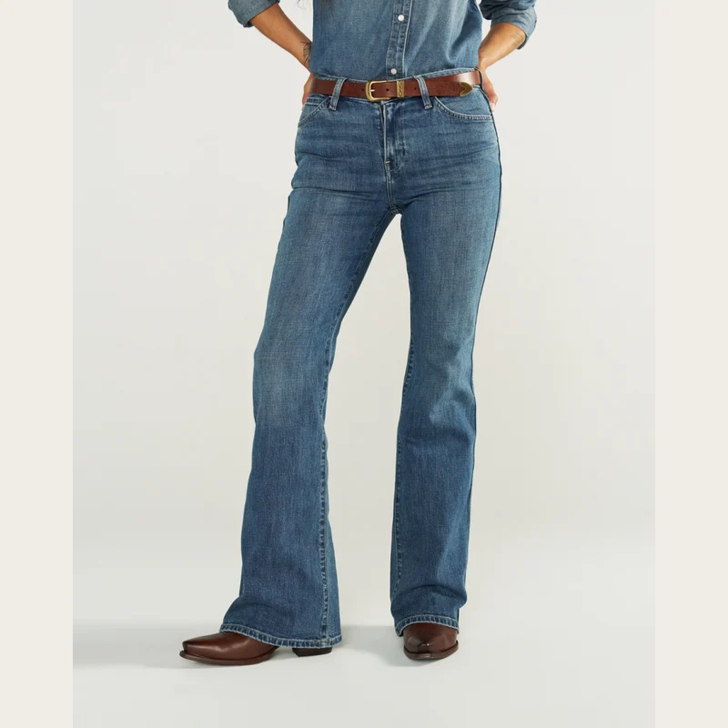 Women's Mid-Rise Slim Flare