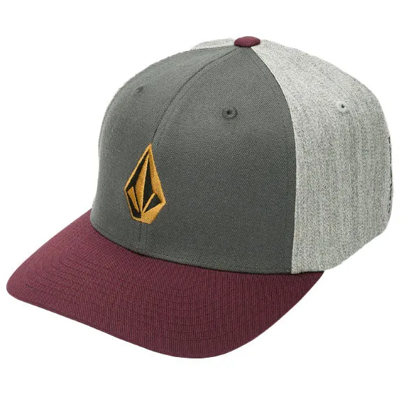 Full Stone Heather Flexfit Hat Merlot