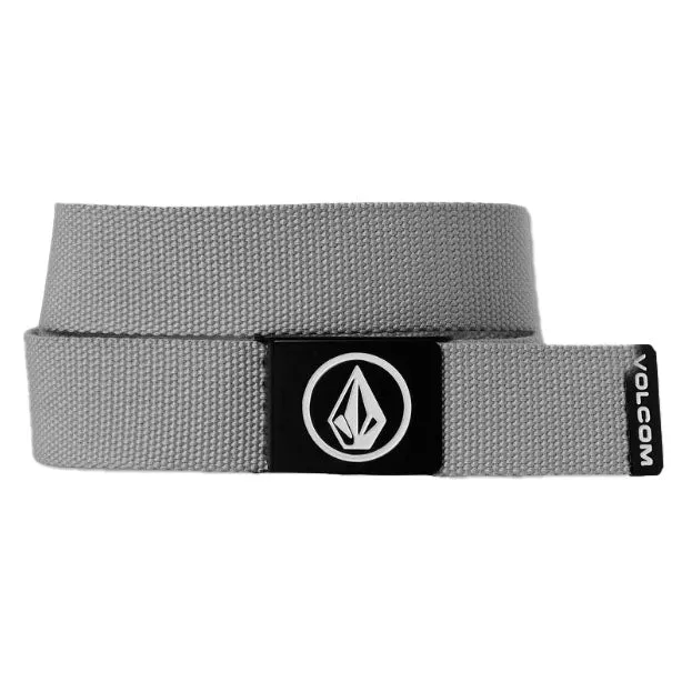 Volcom Circle Web Belt Heather Grey