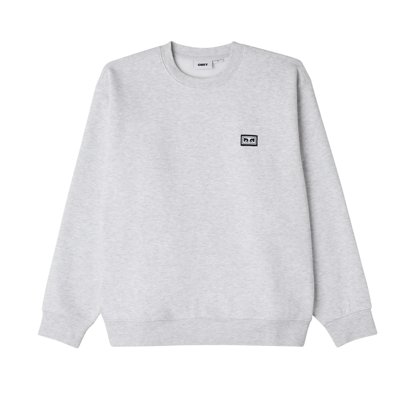 Established works eyes crew ii Ash grey