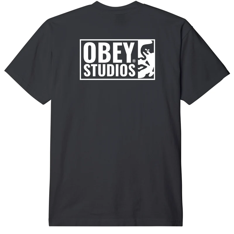 Obey studios icon heavyweight tee