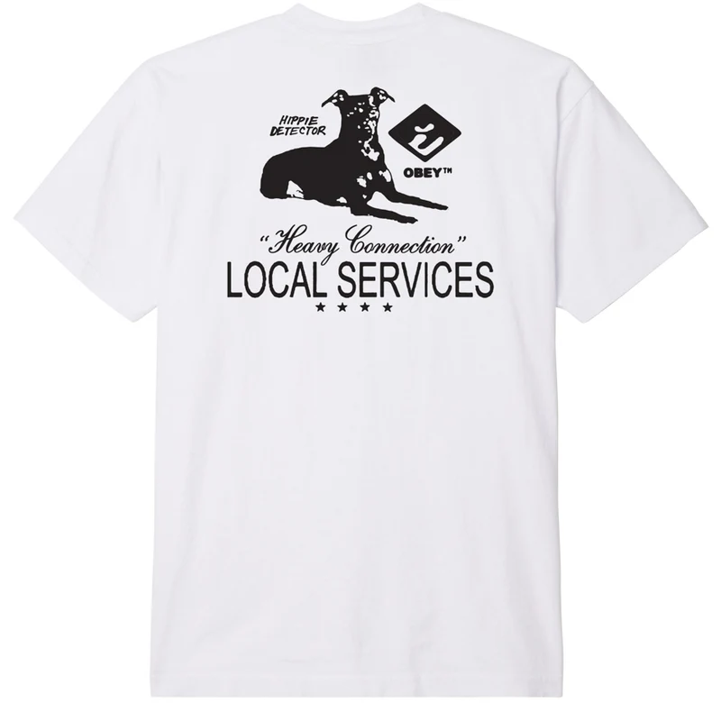 Obey heavy connection heavyweight box tee