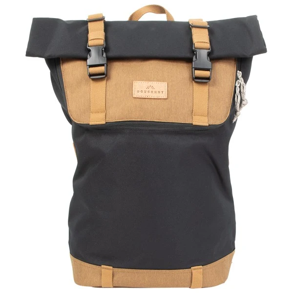Christopher Euro Backpack Rolltop Backpack black khaki