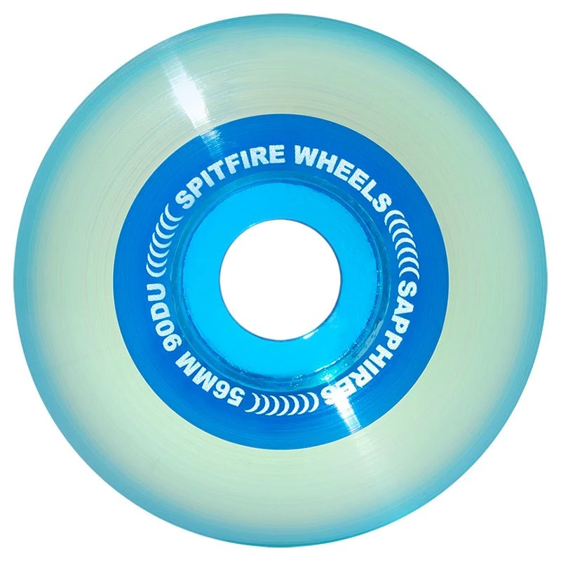 Spitfire Sapphire Wheels Clear Blue 90D
