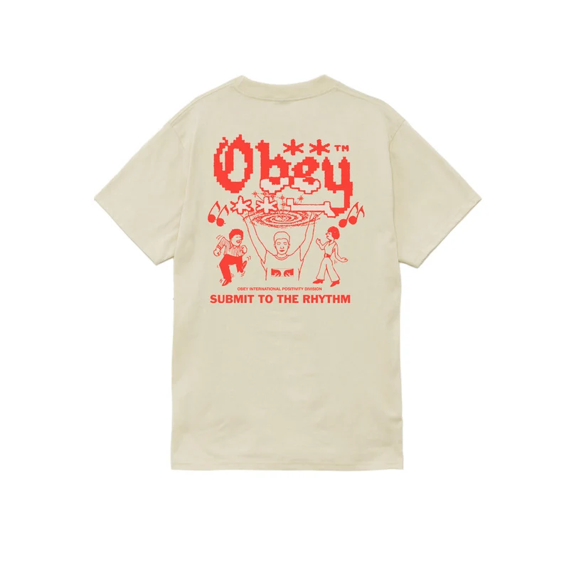 Obey submit to the rhythm Classic tee