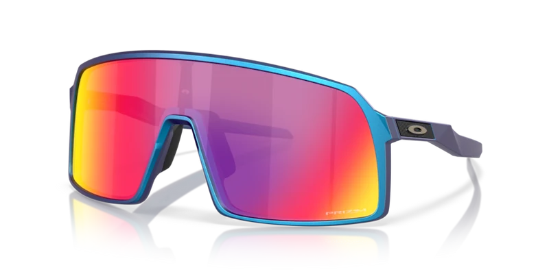 Oakley Sutro Matte Cyan Blue Colorshift Prizm Road