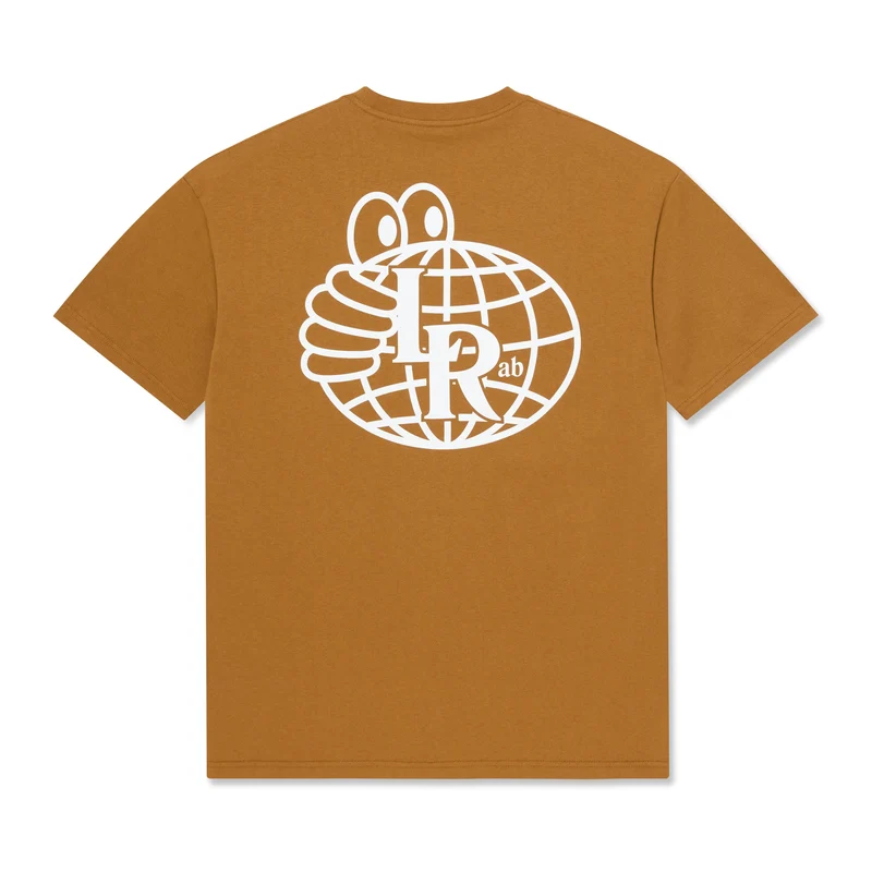 Atlas Monogram SS Tee Golden Brown White