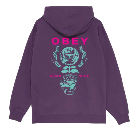 Obey helping hand Hooded