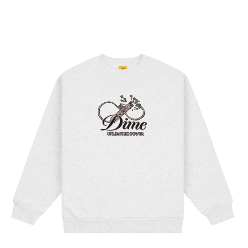 Cursive Power Crewneck