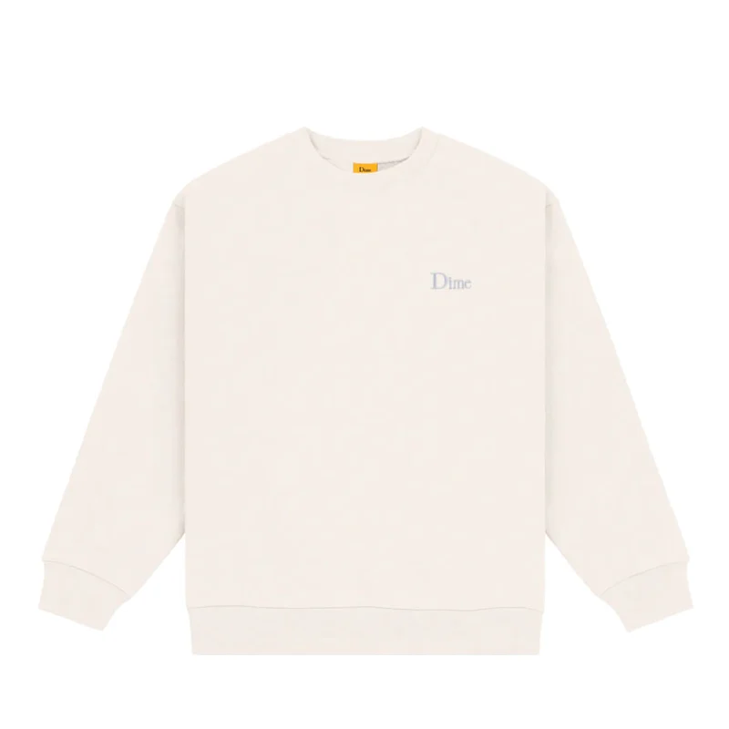 Classic Small Logo Crewneck Natural