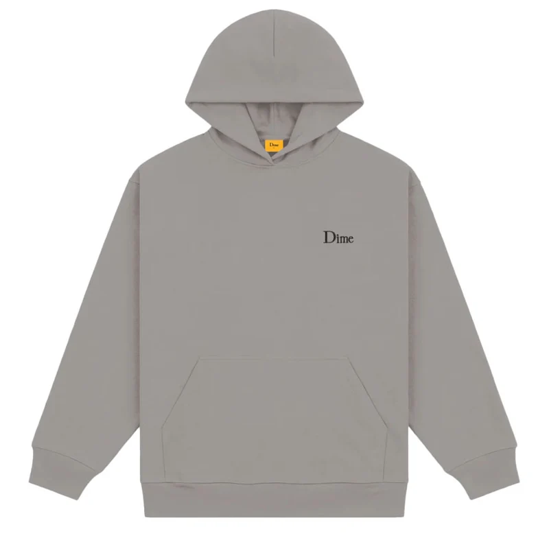 Classic Small Logo Hoodie Charcoal
