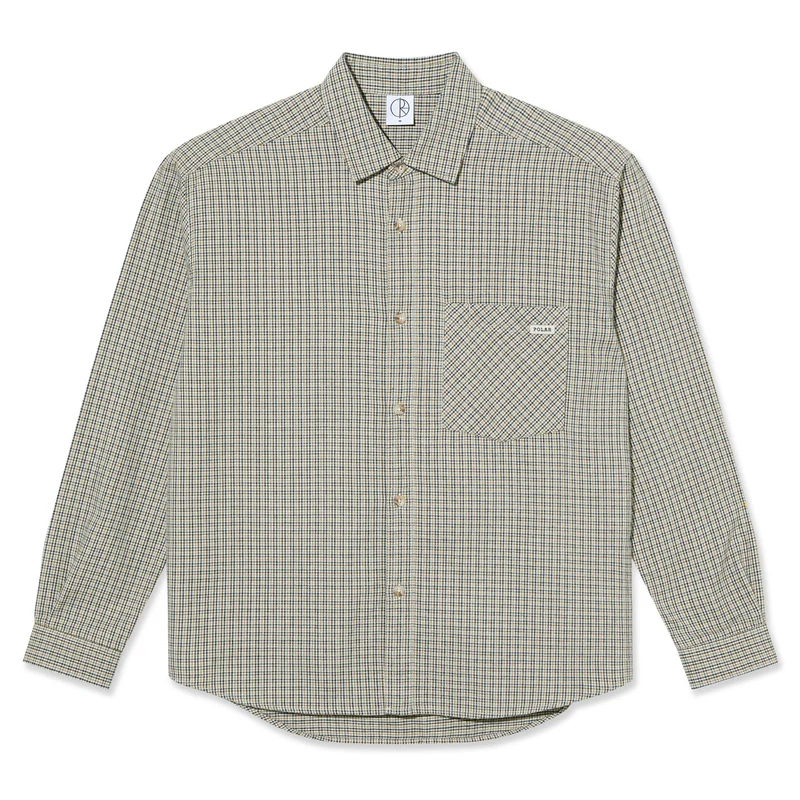 Mitchell LS Shirt Creme Check
