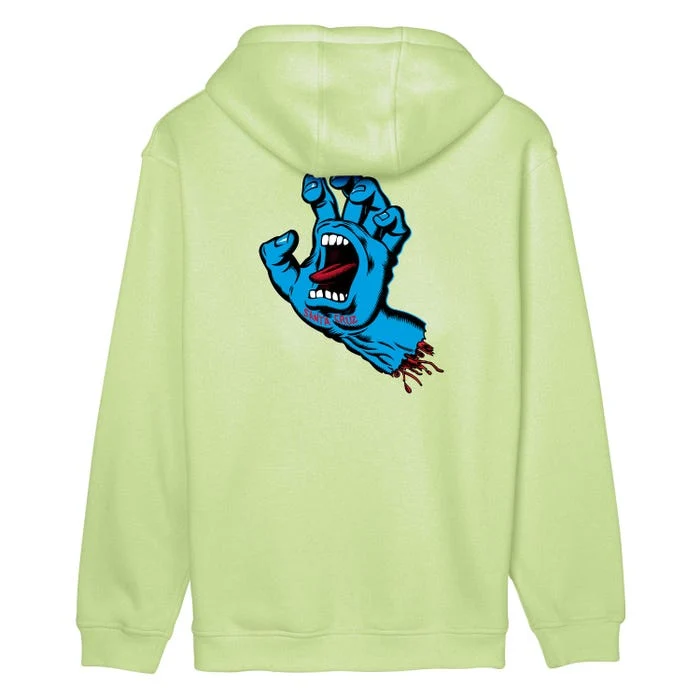 Screaming Hand Chest Santa Cruz Hood