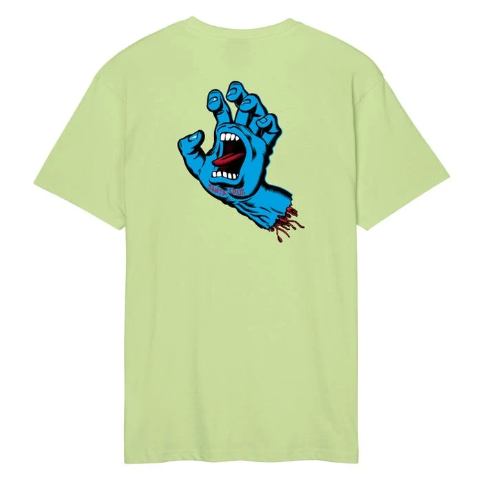 Screaming Hand Chest Santa Cruz T-Shirt