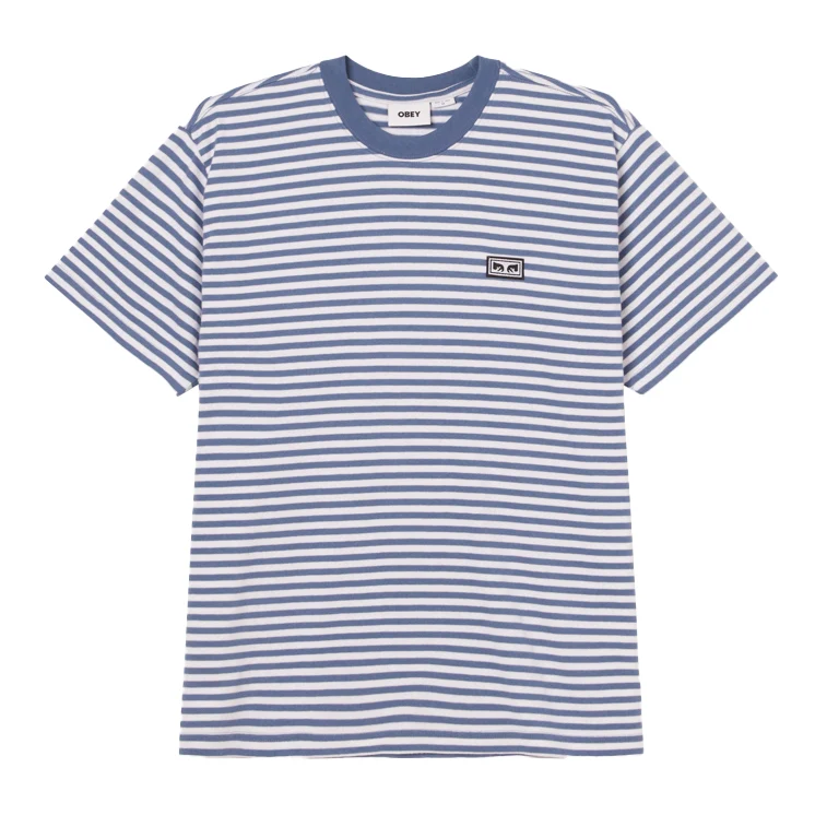 Established works eyes stripe ss Coronet blue multi