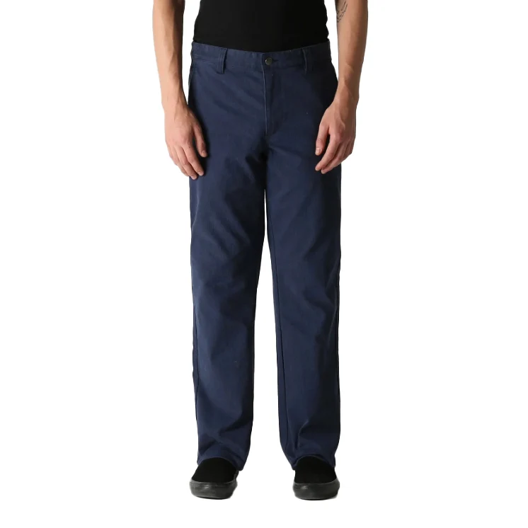 Crux Herringbone Pant Washed Navy