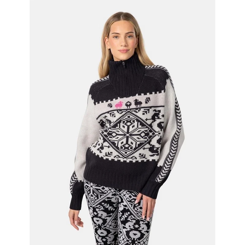 Kari Traa Saga Knit Pullover Frauen - Off White