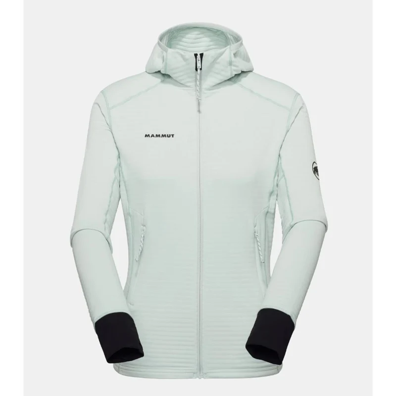 MAMMUT Taiss Light ML Hooded Jacket Women silver sage Damen