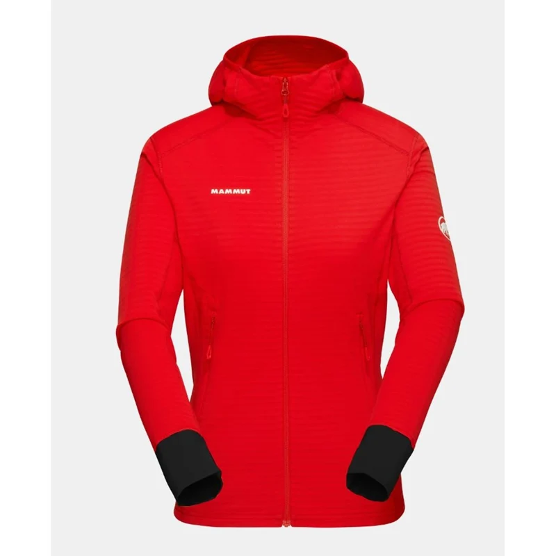 MAMMUT Taiss Light ML Hooded Jacket Women red-black Damen