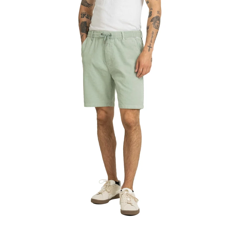Reell Reflex Easy Short Baby Cord Aqua Grey