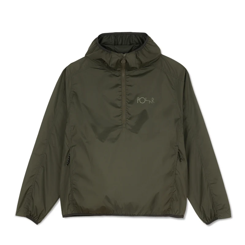 Packable Anorak Jacket Dirty Black
