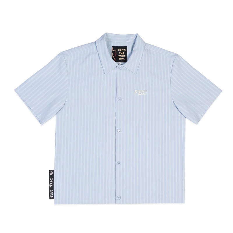 FUC Striped Shirt Light Blue