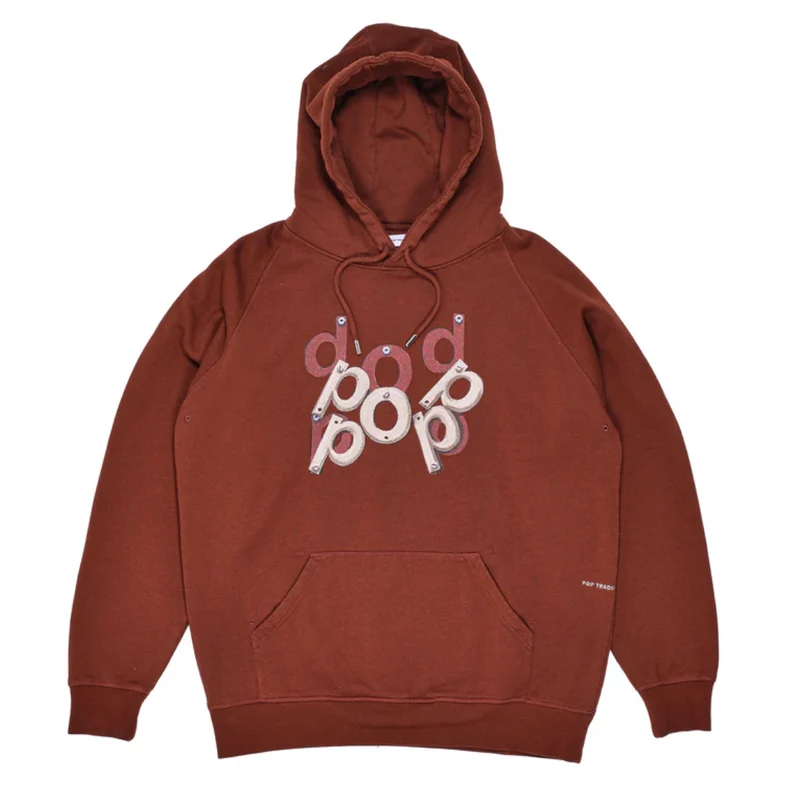 mees letters hooded sweat