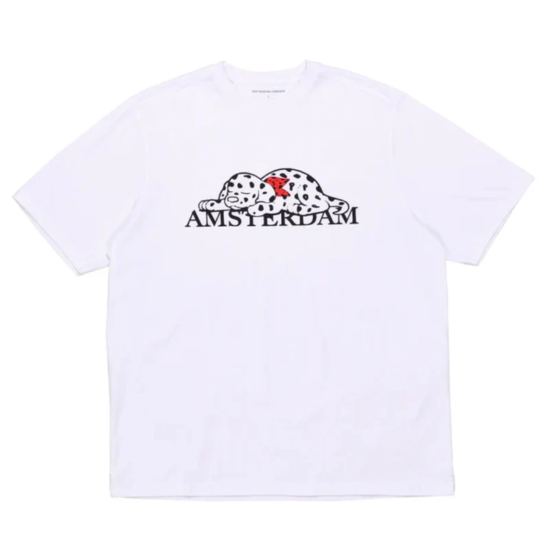 pup amsterdam t-shirt white