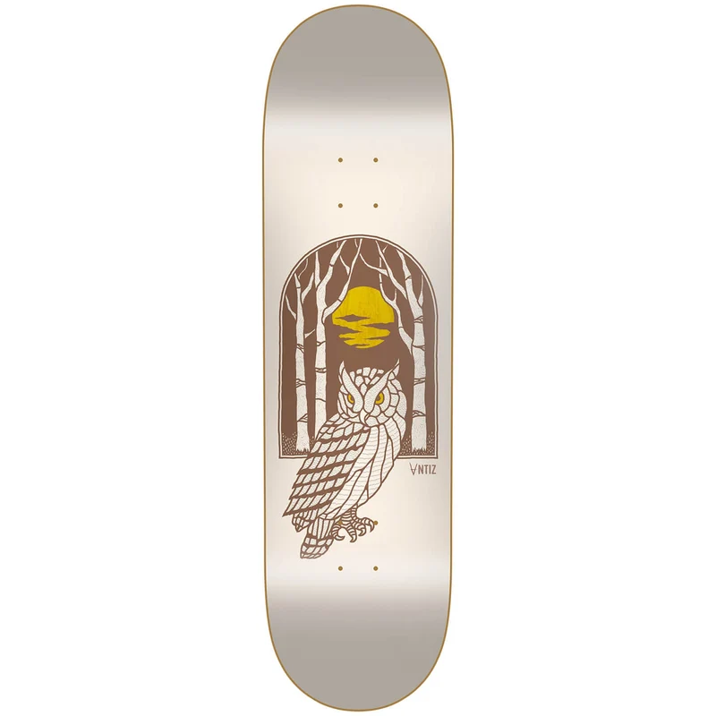 Antiz Skateboards Icon Owl Cream