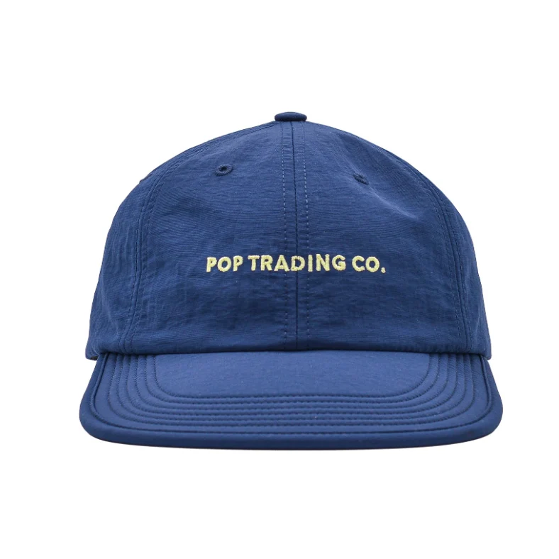 flexfoam sixpanel hat navy snapdragon