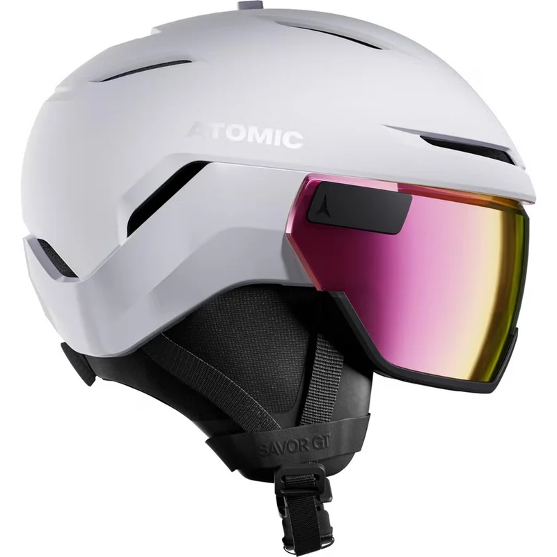 Atomic Skihelme Herren Savor GT Visor HD White Heather