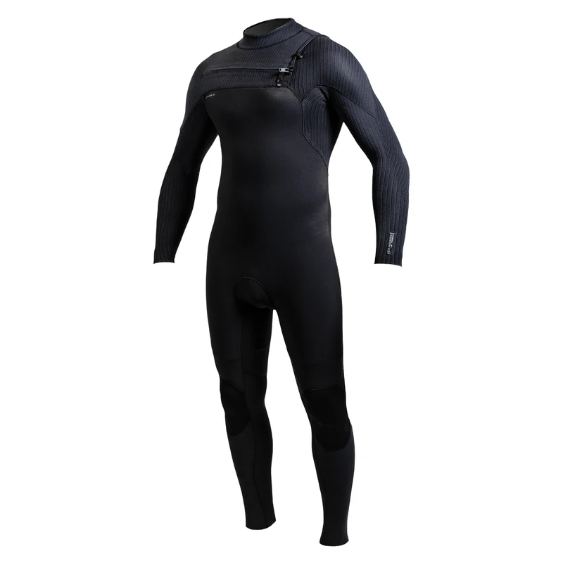 O'neill Hyperfreak 5/4 MM Men Chest Zip Full Black-Black