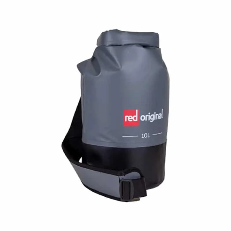 Red Paddle Roll DryBag 10 liter Grijs