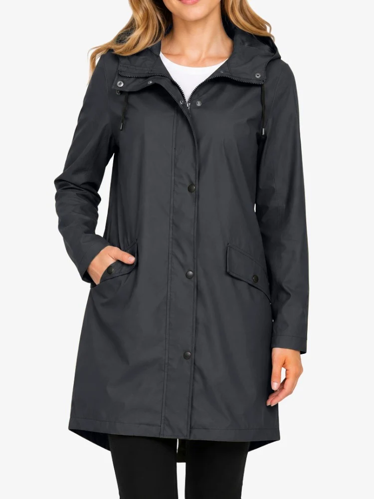 SmartProtect™ Regenjas Dames - Winddichte Dames Tussenjas