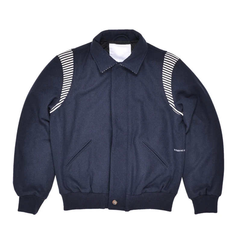 varsity jacket navy