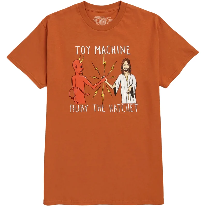 Toy Machine Bury The Hatchet T-shirt Ocher
