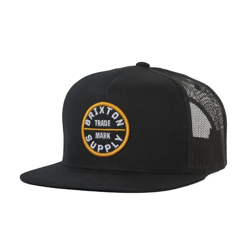 OATH MP TRUCKER HAT BLACK BLACK