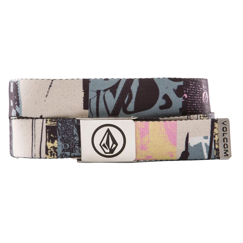 CIRCLE WEB BELT Whitecap Grey