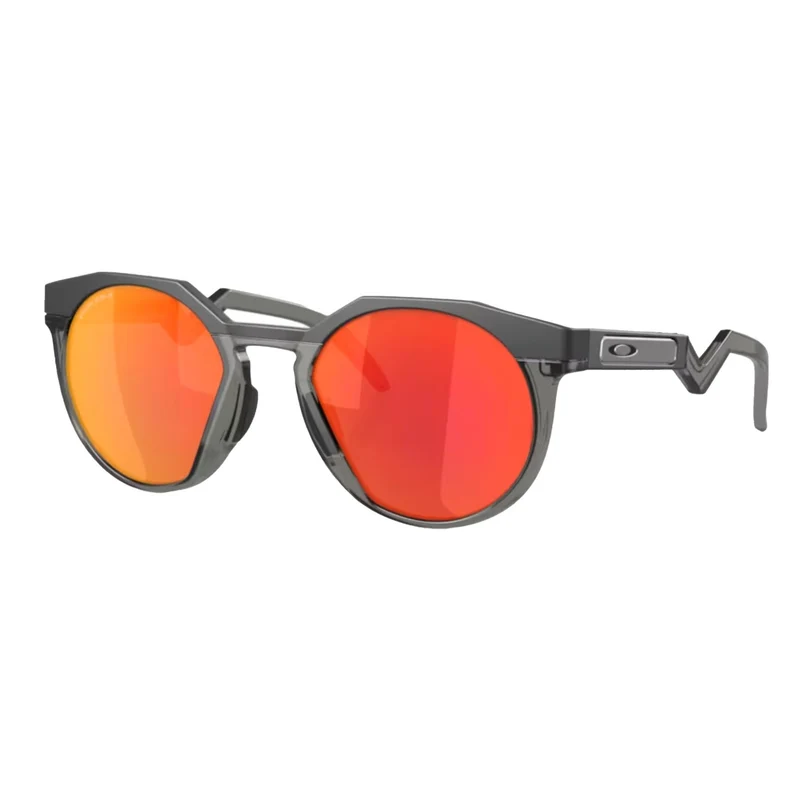 HSTN Matte Carbon Grey Smoke Prizm Ruby