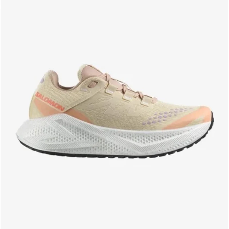 Salomon Aero Glide 3 Gravel Damen Shortbread/ White/ Fusion Coral