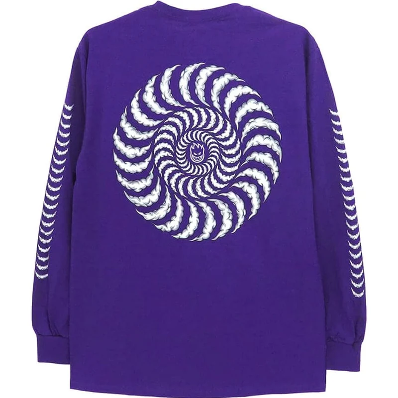 Spitfire Smoke Classic Sleeve Longsleeve T-Shirt Purple