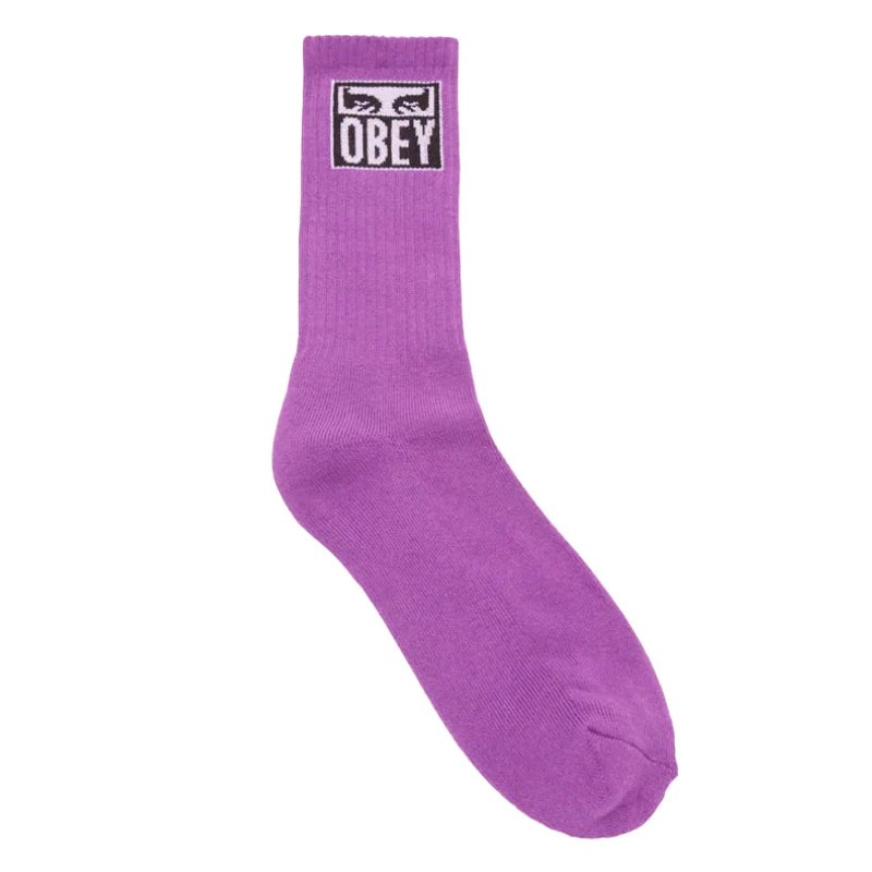 Obey eyes icon socks Dewberry